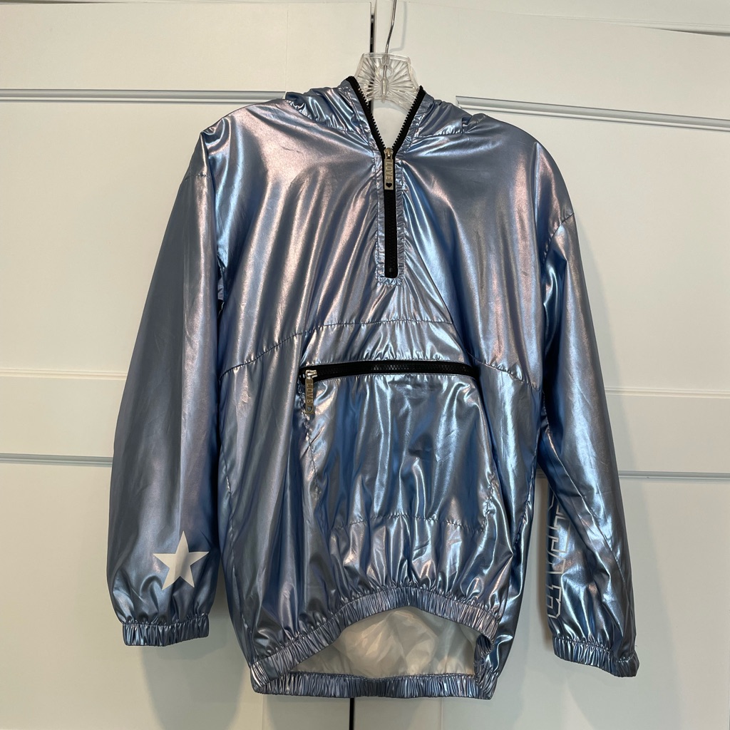 Iridescent Pullover Jacket